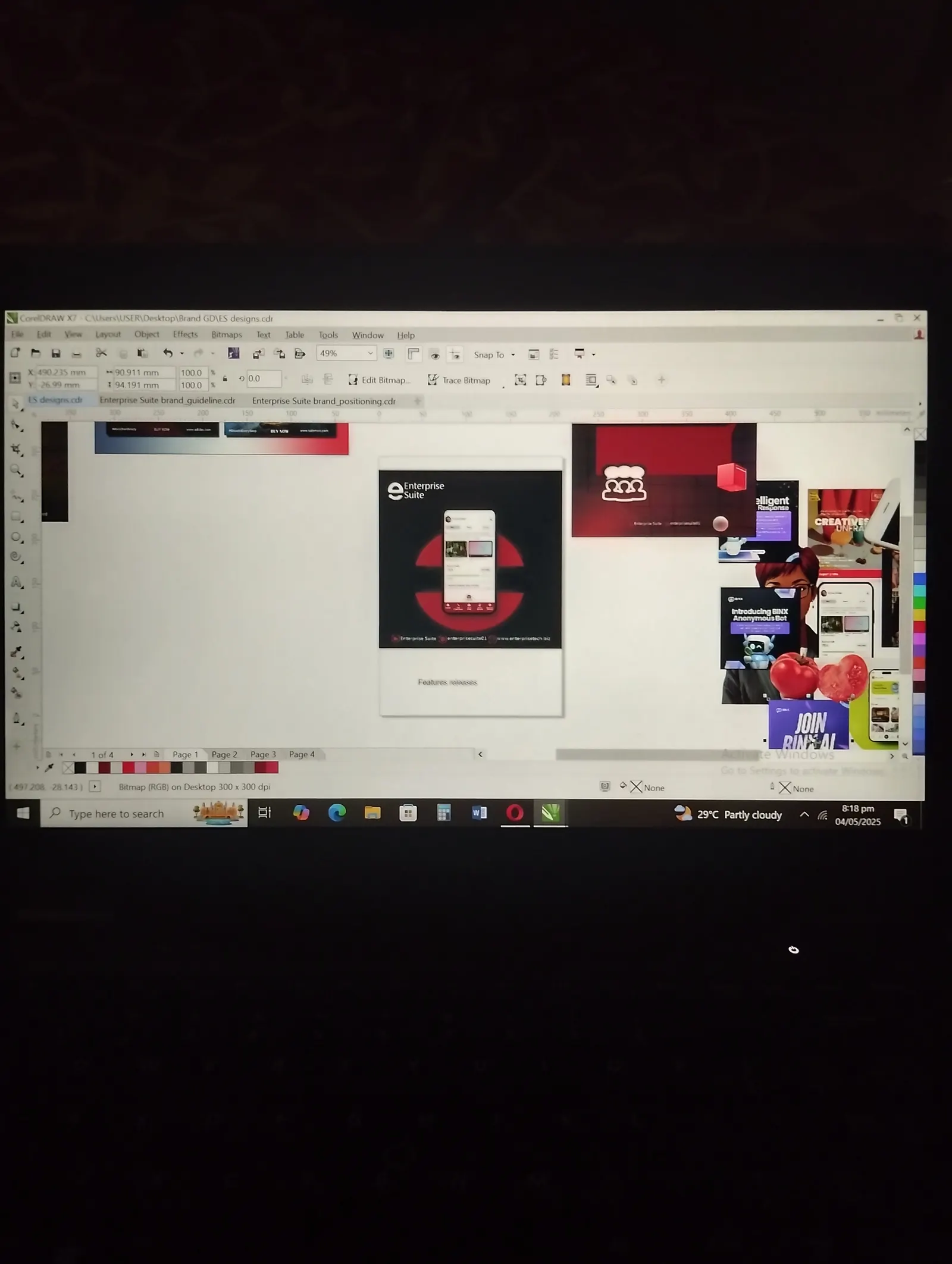 CorelDraw design
